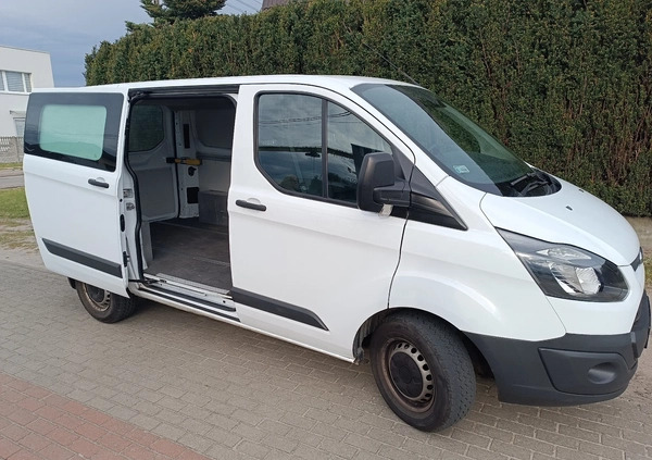 Ford Transit Custom cena 48000 przebieg: 185000, rok produkcji 2017 z Oborniki małe 79